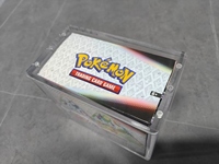 Boîte de rangement en acrylique Jinda Elite Trainer Box avec couvercles magnétiques pour cartes Pokémon PTCG, présentoir de jeu de cartes, boîte de rangement en acrylique ETB