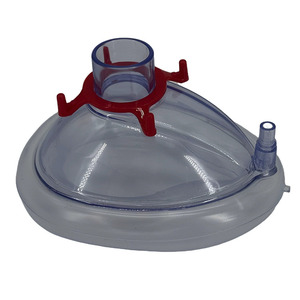 <span class=keywords><strong>Masque</strong></span> d'anesthésie <span class=keywords><strong>respiratoire</strong></span> médical en PVC avec coussin d'air gonflable pour les soins respiratoires par ventilateur - Product Image 3