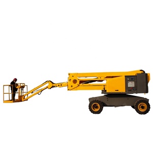 10-22m Port d'aéroport High Nacell Crawler Tables élévatrices à flèche à chenilles remorquables Ascenseur à bras incurvé droit - Product Image 3