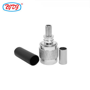 Заводская поставка TNC штекер обжимной RG58 RG-58 LMR195 LMR-195 RG400 LMR200 RG142 RG223 EZ RF коаксиальные соединители в наличии - Product Image 2