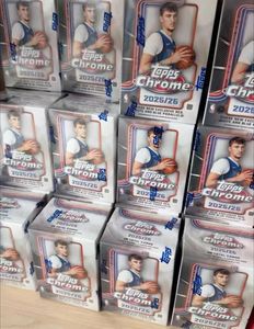 Vente en gros Spot : Boîte Hanger TOPPS Chrome 25-26, Version Valeur <span class=keywords><strong>NBA</strong></span> supérieure, Cartes à collectionner de la collection de stars de basketball - Product Image 4