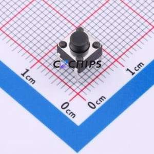 TSD004A05526A01 Tactile Switch Through hole Component (THT)-4P,6x6mm Switch 2.6N 8.6mm 6mm 5.5mm - Product Image 1