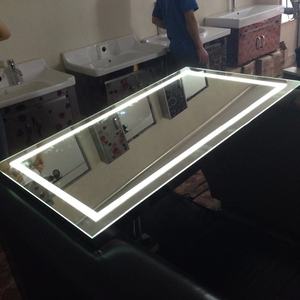 Miroir de maquillage courtoisie avec batterie, portable, USB, organisateur de maquillage, miroir à lèvres brillant, avec éclairage led - Product Image 3