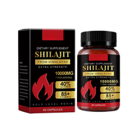 Prix de gros OEM ODM Capsules de Shilajit Booster d'énergie immunitaire Complément alimentaire à base de plantes Vitalité pour adultes
