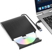Graveur Blu-ray 50G Lecteur/Graveur BD USB 3.0 Type-C Lecteurs Optiques Externes Graveur de Disques Blu-ray DVD pour PC de Bureau Sauvegarde de Données