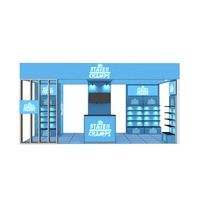 Nouvelle conception de stand d'exposition modulaire en aluminium personnalisé 10x20, portable, pour salon professionnel, foire, événement, avec éclairage LED rétroéclairé