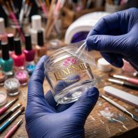 Mini autocollants personnalisés en feuille d'or, résistants à l'eau et à l'huile, pour flacons de vernis à ongles et de gel.