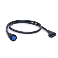 Câble d'alimentation CA standard italien KESHI, cordon d'extension, conducteur solide, isolation en PVC, femelle IEC 220V 1,5m 10A pour éclairages de scène