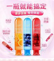 Lubricante Comestible a Base de Agua con Sabor a Frutas de 80 ml, Masajeador, Vibrador, Dildo, Juguete Sexual Unisex, Gel para Lamer, ODM OEM
