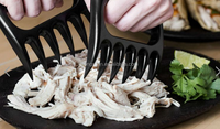 Outil de déchiquetage de viande Griller avec griffes d'ours Griffes de déchiquetage en plastique pour accessoires de fumeur de viande