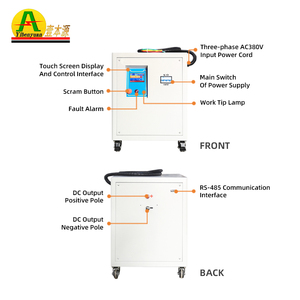 Để 2000a20v nhôm điện phân quá trình oxy hóa cung cấp điện 20V tần số cao IGBT DC anodic quá trình oxy hóa CHỈNH LƯU 2000A điện - Product Image 1