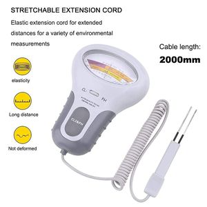 PH 테스터 휴대용 잔류 염소 감지기 식수 스파 수영장 수족관 수질 분석기 - Product Image 5