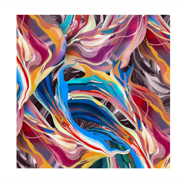 Стрейчевый шифон для одежды, платьев с цифровым принтом из полиэстера и шелка на заказ