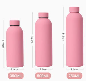 Botella de <span class=keywords><strong>Agua</strong></span> Deportiva de Acero Inoxidable con Aislamiento Ecológico de Doble Pared, Forma de Lata de Cola, 350ml/500ml/750ml/1000ml, Mantiene Bebidas Frías/Calientes - Product Image 1