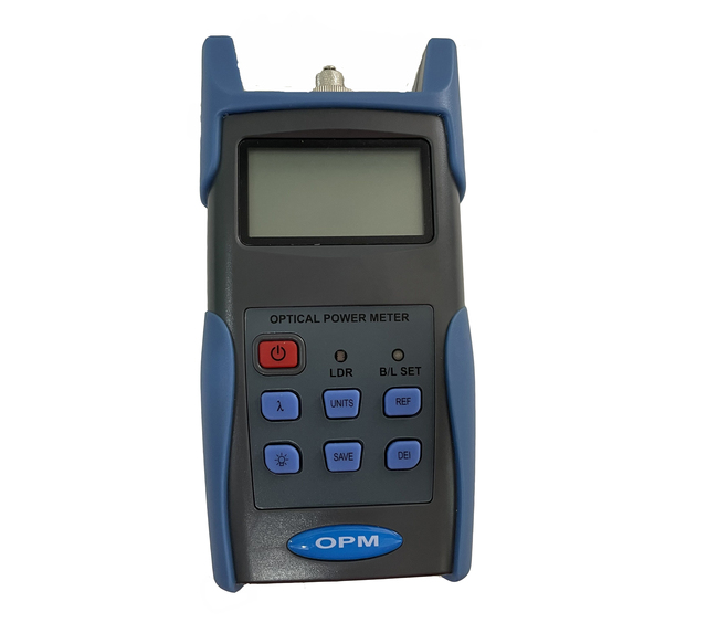 Smart Low power consumption and Low battery indication Ftth Fiber Connector Cable Tester Optic Power Meter