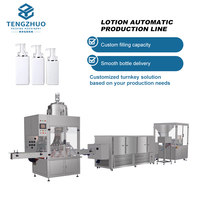 Ligne de production automatique de shampoing liquide, de savon, de détergent, de lotion et de produits cosmétiques, machine de remplissage, de bouchage et d'étiquetage linéaire