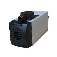 Broche de machine-outil CNC à refroidissement par air carrée, 300 Hz, 18 000 tr/min, moteur 6 kW, moteur CC, 4 roulements, broche à refroidissement par air