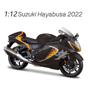 Modèle de <span class=keywords><strong>moto</strong></span> en métal moulé sous pression à l'échelle 1/12 de Maisto, collection avec base pour Ducati, emballage en boîte couleur - Product Image 2