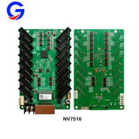 Tarjeta de Control de Pantalla LED Novastar, Tarjeta Receptora NV7516, Controlador de Pantalla a Todo Color para Pantallas LED de Interior y Exterior