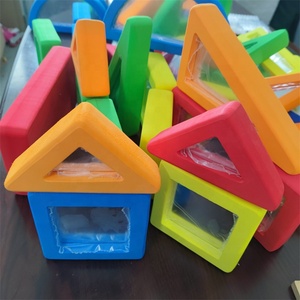 Espejo sensorial de plástico inastillable personalizado con marco de Eva suave ESPEJO DE EVA SIN BPA para niños - Product Image 2