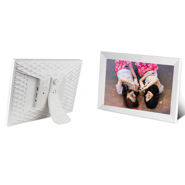 Full HD Digital Photo Frame with Wi-Fi Touch Screen Video Playback MP3 Audio-Universal Ads LCD Picture Frame