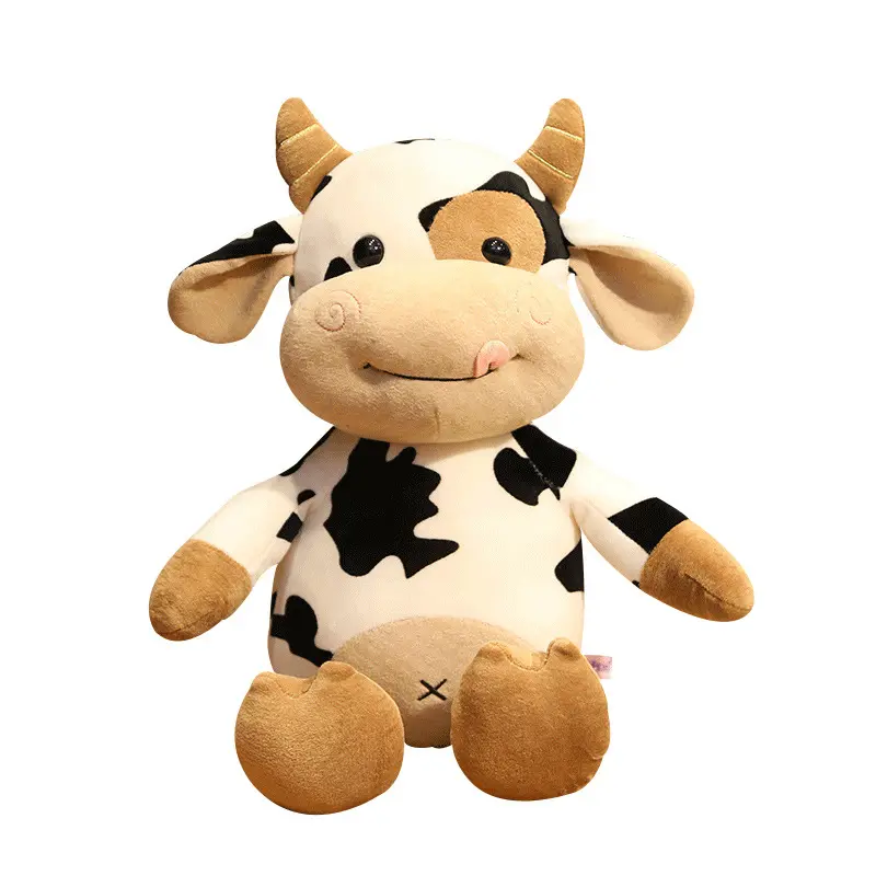 Dairy Cow Plush Stuffed Plush Toy 2021 New Good Quality Factory Wholesale Custom Stuffed Animal