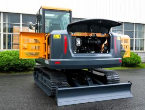 Mini-excavatrice sur chenilles d'occasion Hyundai HX80G d'origine coréenne, faible nombre d'heures de travail, Hyundai HX80/HX60G, petite pelle à vendre - Product Image 4