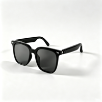 Gafas de Sol Inteligentes con Diseño Abierto, Traducción IA en Tiempo Real, Música y Llamadas Manos Libres, Batería Dual V6.0, Control Táctil