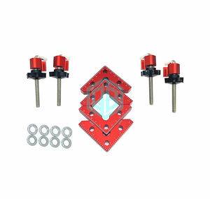 Nouveau alliage d'aluminium <span class=keywords><strong>menuisier</strong></span> <span class=keywords><strong>menuisier</strong></span> coin serrage carré petit Mini pinces à Angle droit 90 degrés positionnement carrés - Product Image 5