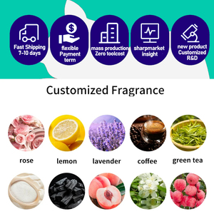 Litière pour <span class=keywords><strong>chat</strong></span> à la bentonite - <span class=keywords><strong>Poudre</strong></span> de bentonite sphérique biodégradable avec parfum de fraise - Universelle pour les chats - Product Image 3