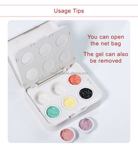 Kinnco ชุดไฟ LED 6สีสำหรับนักออกแบบ DIY, น้ำยาทาเล็บเจล Ombre pat ความจุ12มล. - Product Image 4