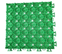 Plancher de terrain de sport emboîtable en PP, le plus vendu, pour le basketball/le tennis/le volley-ball/le futsal/le pickleball/le football/le shuffle-ball en extérieur