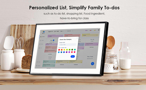 Calendrier intelligent cadre <span class=keywords><strong>photo</strong></span> numérique avec écran tactile 15.6 pouces prend en charge google calendrier et calendrier <span class=keywords><strong>ISO</strong></span> avec wifi - Product Image 4