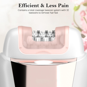 Épilateur électrique mini sans fil rechargeable pour femmes, portable, pour le corps, les jambes, les poils des mains, pince à épiler lavable - Product Image 4