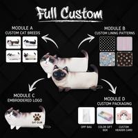 Nouvelle Trousse à Crayons 3D Chat Mignon en Peluche, Pochette Zippée Douce Kawaii, Sac de Papeterie Animaux pour Étudiants et Usage au Bureau – Nouveau Style Très Vendu
