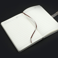 Carnets A5 Carnets personnalisables Carnet A5 en cuir PU laitier à couverture rigide avec logo