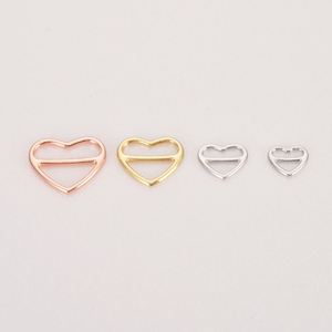 Soutien-gorge personnalisé en forme de 0 en forme de 8 en forme de cœur, boucle recouverte de tissu avec anneau réglable en alliage pour maillots de bain - Product Image 2