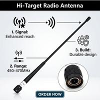 Antenne radio UHF à montage sur vis de haute précision, signal stable, antenne externe pour récepteur GPS de topographie