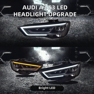 TYPY Audi A3 S3 2014-2016 36V 100W Faro LED Accesorio Automotriz Señal de Giro Dinámica DRL 6000K Actualización de Color Modificación - Product Image 2