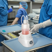 Ecovac 2L Petite pipette à vide économique en plastique avec pointe de pipette pour usage en laboratoire