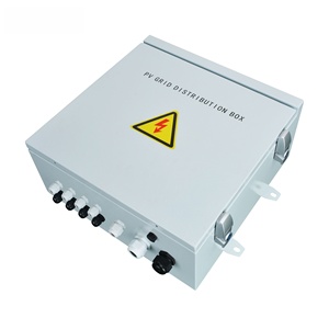 IP54 Rated Stainless Steel Solar PV Combiner Box Customizable Waterproof Dust Resistant Anti Rust for Solar Energy System - Product Image 1