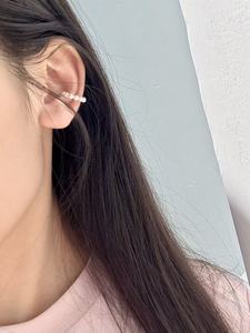 UM Jewelry 925 <b>Silver</b> <b>Stud</b> Freshwater Pearl Earrings Trendy Unisex Wedding Party Anniversary Gift - Product Image 6