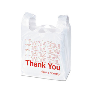 Bolsa de Compras de Plástico PE Transparente Reutilizable y Compostable, Económica y Exquisita, Hecha a Medida para Uso en Supermercados - Product Image 5