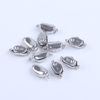 Fermoir de collier en acier inoxydable 316L beaux Styles artisanat fait à la main faisant des accessoires connecteur serrure pour les résultats de bijoux à bricoler soi-même