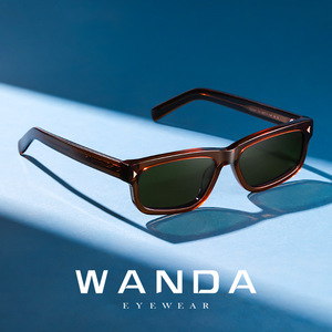 Wanda <b>Square</b> Frame <b>Sunglasses</b> S32241 Black UV400 Polarized Men's Eyewear - Product Image 3