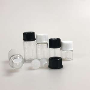 Vente en gros de flacons d'huile d'attar vides fantaisie miniatures de 1 ml, 2 ml, 3 ml, 4 ml, 5 ml, flacons en verre pour huiles essentielles et parfums - Product Image 4