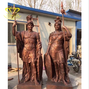 <span class=keywords><strong>Escultura</strong></span> de Resina de Estilo Romántico con Diseño de Soldados Romanos de Fibra de Vidrio para Decoración de Patio y Calle, la Más Popular, Diseño de Pyramid - Product Image 5