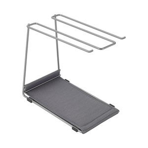 SCOLACALICI CALIX ARGENTO IN FERRO ARGENTO 27x17x27cm - Product Image 1