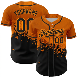 Camiseta de Béisbol Personalizable Roja y Negra, Sublimada con el Logotipo de tu Equipo, Unisex, Manga Corta, Tallas Grandes, Verano, Poliéster, Deportiva - Product Image 5