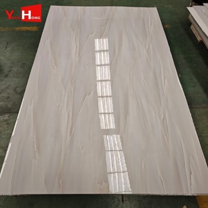 Panel de Pared de PVC con Efecto Mármol Sintético UV, Tablero Decorativo de Alto Brillo para Latinoamérica - Product Image 4